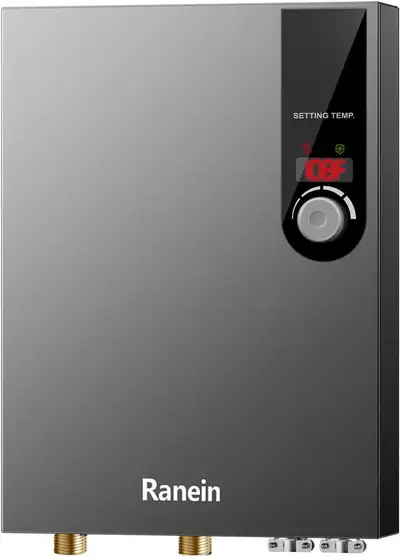 Electric Tankless Water Heater, 18kW 240V on Demand Instant Endless Water Heater with LED Temperatur...