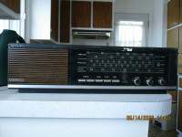 Vintage Grundig AM/FM radio and Vintage Speakers