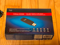 Linksys Dual-Band Wireless-N USB Adapter (AE 2500)