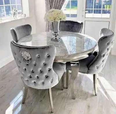 Strong Round  & Elegant Dining table, View more