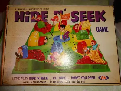 jeu de societé hide n'seek 1967, View more