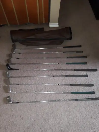 Misc Set of 9 Golf Clubx, View more