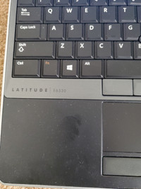 Dell E6530 laptop with dock