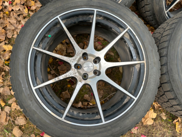 4 mag 20" +pneus Bridgestone dm-v2 Volvo XC60 XC90 dans Pneus et jantes  à Longueuil/Rive Sud - Image 3