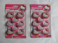Cake toppers, HELLO KITTY, cupcake toppers, party favors