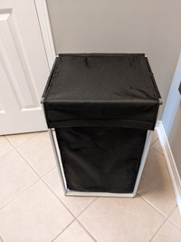 Ikea ANTONIUS laundry hamper bin with detachable bag. 