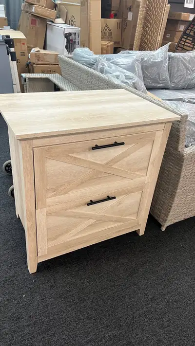 Retro Filing Cabinet with 2 Drawers, View more