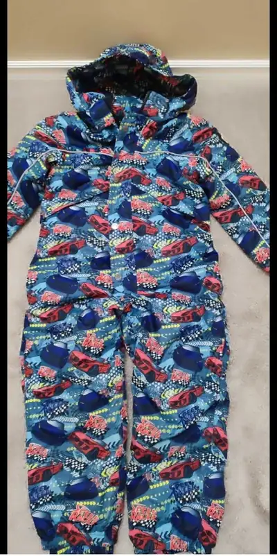 One piece snowsuit, Kids' Speed Racer 6-8 years, View more