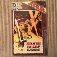 DC Comic Silver Blade #9 The Motion Picture