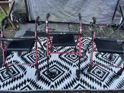 Seniors Walkers For sale big selection all for $50 each, View more