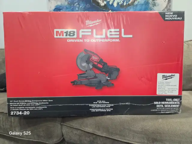 Milwaukee Cordless 10" Mitre Saw. in Power Tools in Mississauga / Peel Region - Image 4
