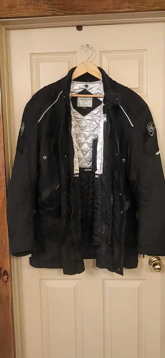 **New**  Rhyno All Season Men's Motorcycle Jacket in Clothing, Shoes & Accessories in Moncton - Image 3