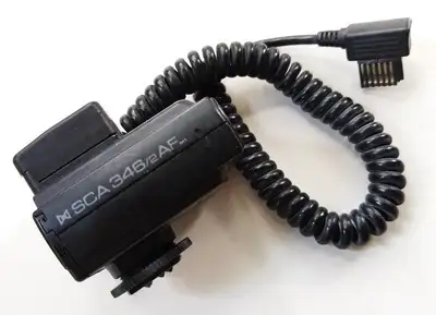 Metz SCA 346 adapter with cord for CT-4 flash, View more