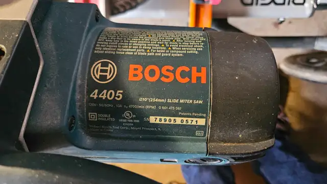 Bosch Mitre Saw with Rigid Saw Table in Power Tools in City of Toronto - Image 5