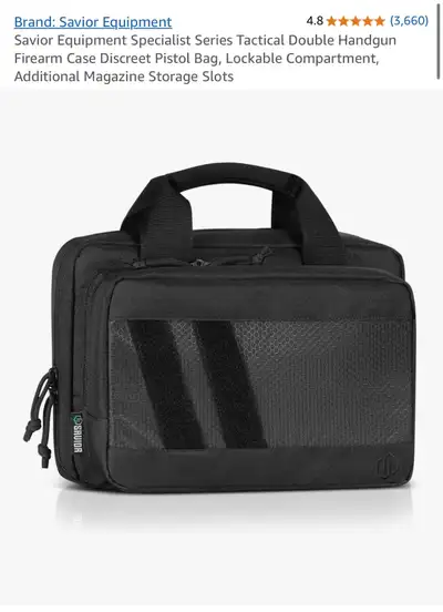 Savior Equipment Specialist Series Tactical Double Firearm Case, View more