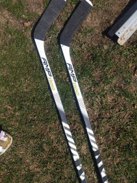 2 onepiece RHT graphite hockey sticks