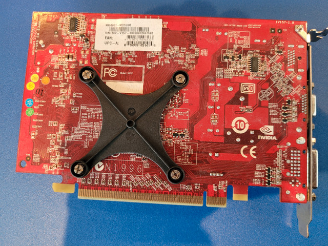 Ordinateur PC Carte Video MSI NVidia GeForce 9500 GT 1 GB PCIe dans Composants de système  à Laval/Rive Nord - Image 3
