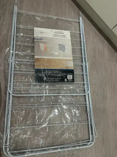 New-Mainstays Cross Wing Clothes Drying Rack, View more