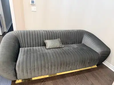 Premium Designer Sofa – Like New | Luxury Statement Piece, View more