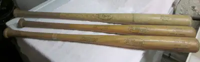 Vintage Baseball bats Johnny Bench Al Kaline c. 1970, View more