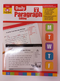 Daily Paragraph Editing, Grade 6 - Paperback By Evan Moor