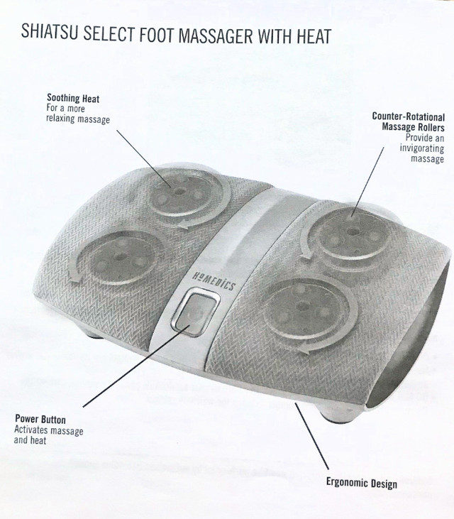 Shiatsu Foot Massager in Health & Special Needs in Prince George - Image 4