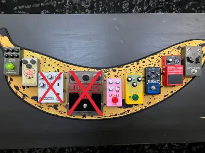 MXR Bass Preamp - $250 EHX Soul Food (Klon Overdrive) - $100 JHS NOTADUMBLE (Dumble Preamp/Overdrive...