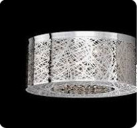 Eight Lamp Ceiling with Laser Cut Shade by Kuzco SKU: A176837