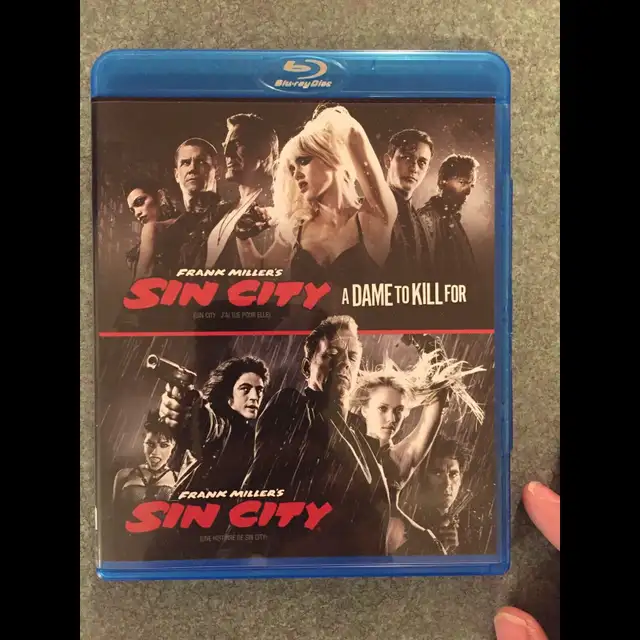Frank Miller’s Sin City 2 bluray set A Dame To Kill For 633475373898251228