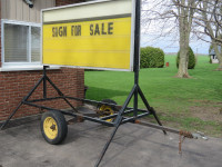 PORTABLE SIGN 4FT x 8FT