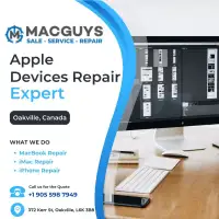 iMac/iPhone/iPad/MacBook Service & Repair Experts in Oakville