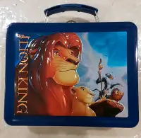 DISNEY LION KING METALLIC LUNCH BOX - limited issue