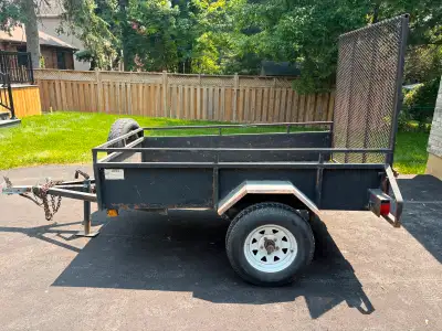UTILITY TRAILER 5X7 In great shape with new spare tire. $1250 for a quick sale.