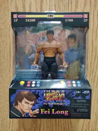 STREET FIGHTER FEI LONG Jada Toys action figure