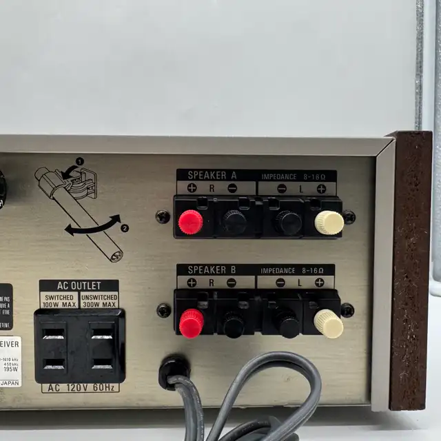 Vintage Sony STR-V55 FM/AM Stereo Receiver Made In Japan Tested  in Stereo Systems & Home Theatre in City of Toronto - Image 11