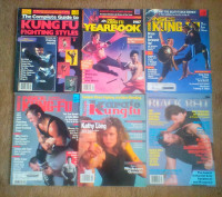Inside Kung-Fu and Black Belt martial arts magazines. Lot #3