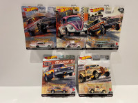 Hot Wheels Drag Strip premium five car set.