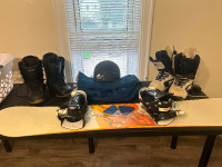 Snowboarding equipment (accepting offers)