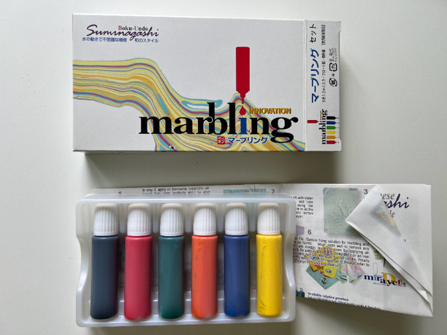 Watercolor Liquid Marbling Set in Hobbies & Crafts in Ottawa - Image 4