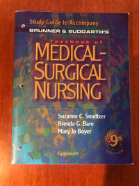 Textbook of medical surgical nursing Smeltzer Bare Boyer