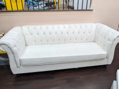 Large White Sofa, View more
