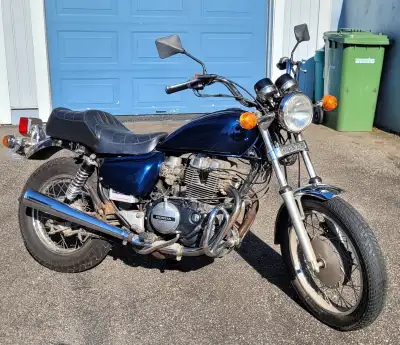 Vintage 1983 Honda CM 450e Motorcycle. Has been in storage for a few years and will need a tune up a...