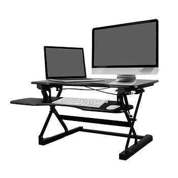 TigerClaw Riser Black Extendable Desk, View more