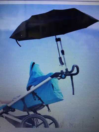 Umbrella holder for stroller, View more