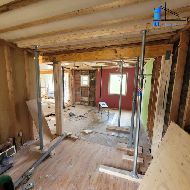 LVL BEAM-HOME LAY OUT-WALL-REMOVAL-RENO 705.500.4473 in Floors & Walls in Hamilton - Image 2