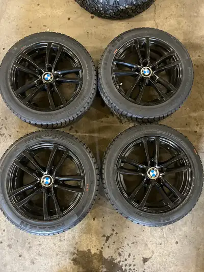 I have a set of 4 BMW mud and snow tires on rims for sale. $600obo