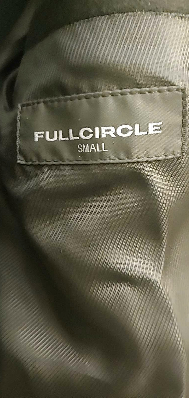 Men's Designer Black Wool Jacket size small in Men's in Calgary - Image 3