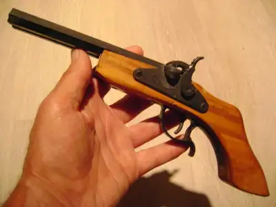 This is a toy gun it does not fire live ammunition. However the two hammer springs are still very st...