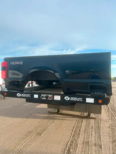 I have 9 Brand new Black 2025 F350 Long box truck boxes with Tail lights, Chrome bumpers, tail gates...