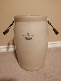 Antique Vintage Rustic Milk Churn Jug/Pot/Planter (large size)